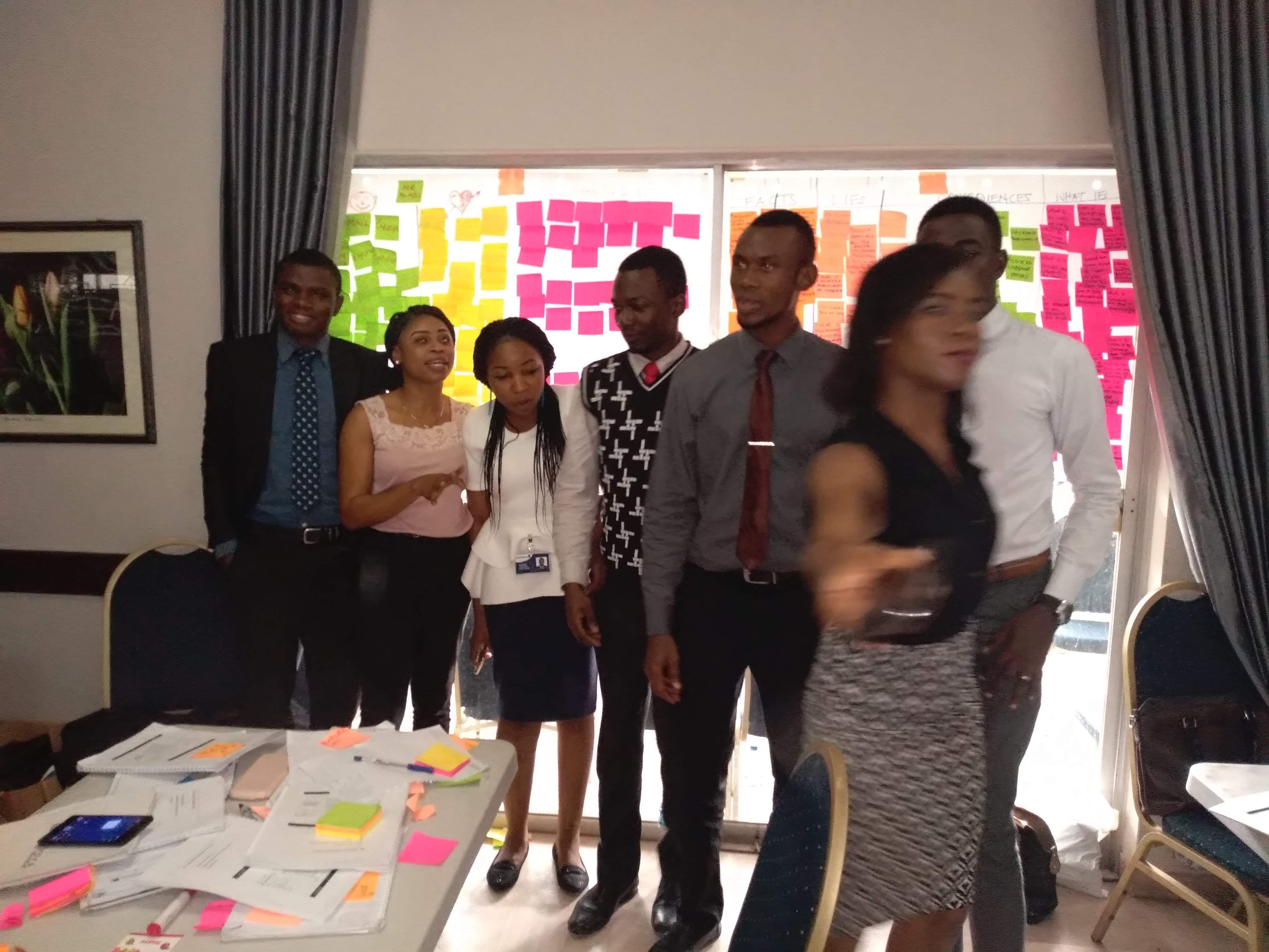 FirstAcademy training session